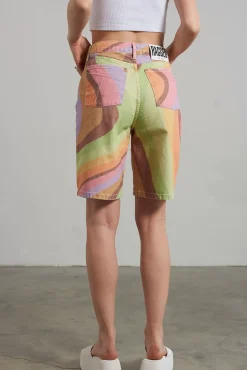 Skirts & Shorts^The Ragged Priest Acid Denim Short