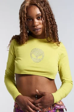 T-Shirts & Tops^The Ragged Priest Alien Cropped Tee