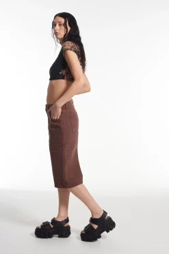 Skirts & Shorts^The Ragged Priest Avril Short Brown