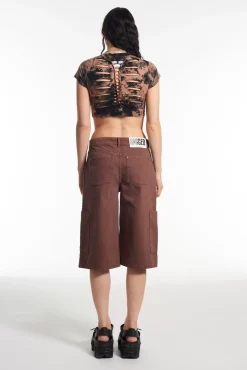 Skirts & Shorts^The Ragged Priest Avril Short Brown
