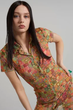 Dresses^The Ragged Priest Bad Trip Shirt Dress