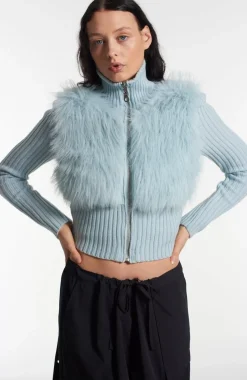 Knitwear & Sweats^The Ragged Priest Blizzard Zip Cardigan