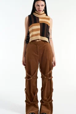Trousers^The Ragged Priest Bound Brown Cord Trouser