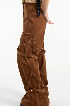 Trousers^The Ragged Priest Bound Brown Cord Trouser