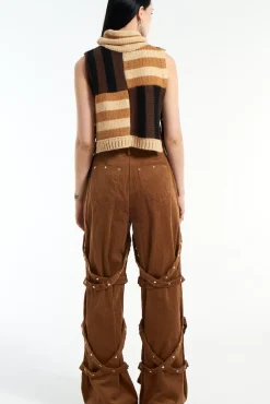 Trousers^The Ragged Priest Bound Brown Cord Trouser