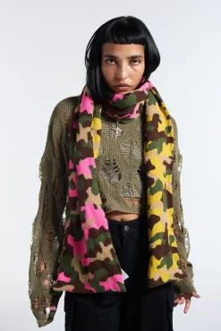 Accessories^The Ragged Priest Camo Scarf