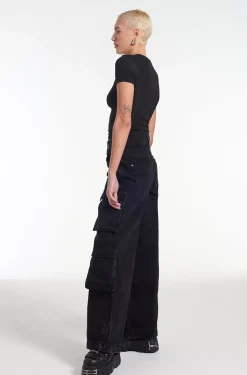 Jeans^The Ragged Priest Cargo Jean Black