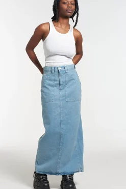 Skirts & Shorts^The Ragged Priest Carpenter Maxi Skirt - Blue