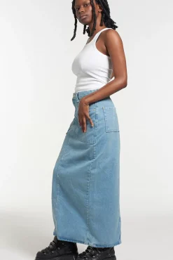 Skirts & Shorts^The Ragged Priest Carpenter Maxi Skirt - Blue