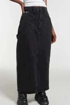 Skirts & Shorts^The Ragged Priest Carpenter Maxi Skirt - Charcoal