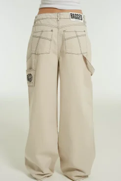 Jeans^The Ragged Priest Carpenter Release Jean - Stone