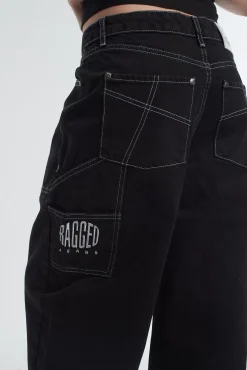 Jeans^The Ragged Priest Carpenter Release Jean - Black Charcoal