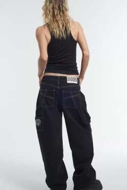 Jeans^The Ragged Priest Carpenter Release Jean - Black Charcoal