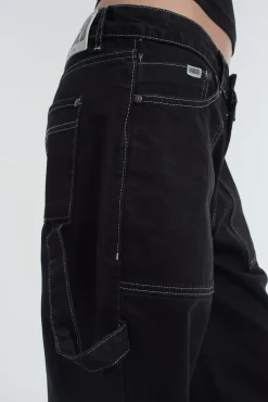 Jeans^The Ragged Priest Carpenter Release Jean - Black Charcoal
