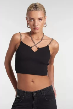T-Shirts & Tops^The Ragged Priest Charm Chain Top