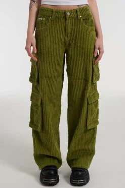 Jeans^The Ragged Priest Cord Combat Release Jean Khaki
