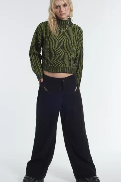 Trousers^The Ragged Priest Cut Out Cord Jean