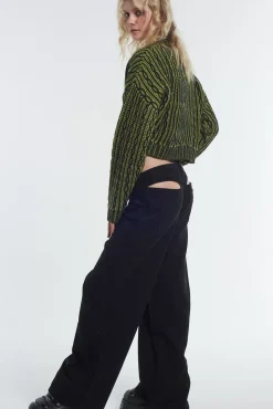 Trousers^The Ragged Priest Cut Out Cord Jean