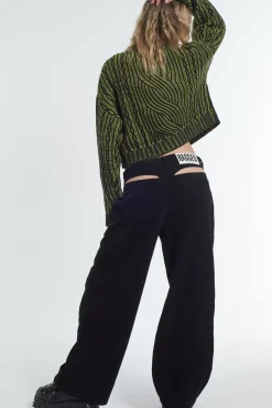 Trousers^The Ragged Priest Cut Out Cord Jean