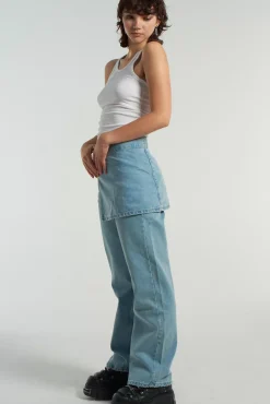 Skirts & Shorts^The Ragged Priest Dad Jean Skirt - Blue
