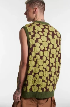 Knitwear, Sweatshirts & Hoodies^The Ragged Priest Decay Knitted Vest