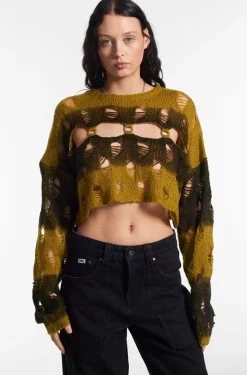 Knitwear & Sweats^The Ragged Priest Fader Cut Out Knit