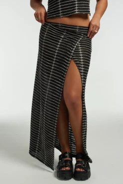 Skirts & Shorts^The Ragged Priest Fracture Maxi Skirt