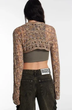 T-Shirts & Tops^The Ragged Priest Gretel Super Cropped Knit Top