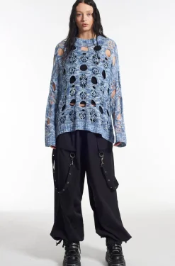 Knitwear & Sweats^The Ragged Priest Haze Knit Blue