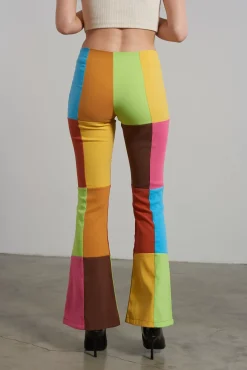 Trousers^The Ragged Priest Jackpot Panelled Flared Pant