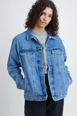 Coats & Jackets^The Ragged Priest Kickers Classics Blue Denim Jacket