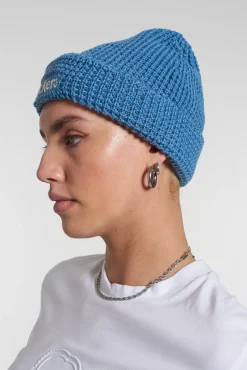 Accessories^The Ragged Priest Kickers Classics Blue Knit Beanie
