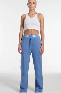 Trousers^The Ragged Priest Kickers Classics Blue Straight Leg Jogger