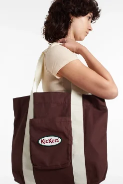 Accessories^The Ragged Priest Kickers Classics Brown Canvas Tote Bag