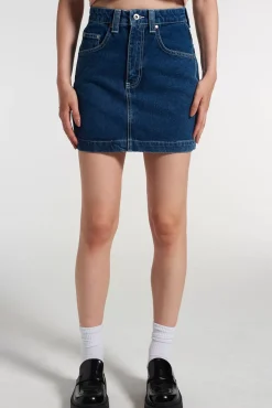 Skirts & Shorts^The Ragged Priest Kickers Classics Denim Mini Skirt Indigo