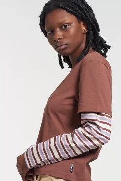 T-Shirts & Tops^The Ragged Priest Kickers Classics Double Layer Oversized Tee