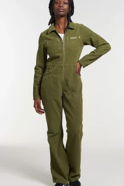 Trousers^The Ragged Priest Kickers Classics Green Bootcord Boilersuit