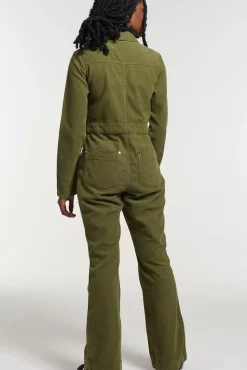 Trousers^The Ragged Priest Kickers Classics Green Bootcord Boilersuit