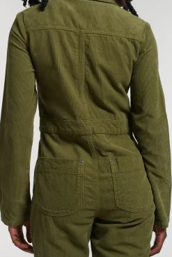 Trousers^The Ragged Priest Kickers Classics Green Bootcord Boilersuit