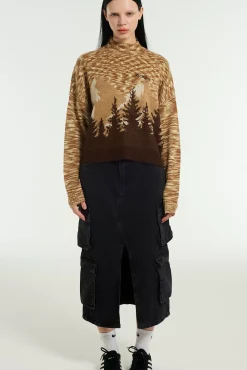Knitwear & Sweats^The Ragged Priest Kickers Classics Mountain Scape Jumper