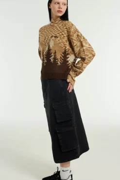Knitwear & Sweats^The Ragged Priest Kickers Classics Mountain Scape Jumper