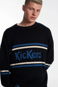 Knitwear, Sweatshirts & Hoodies^The Ragged Priest Kickers Classics Navy Knit With Chest Logo