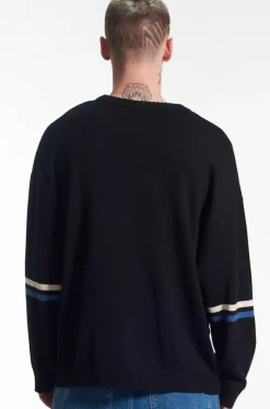Knitwear, Sweatshirts & Hoodies^The Ragged Priest Kickers Classics Navy Knit With Chest Logo