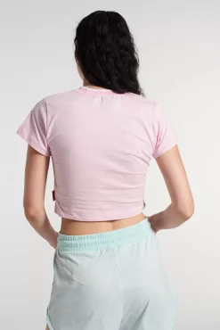 T-Shirts & Tops^The Ragged Priest Kickers Classics Pink Cropped Tee