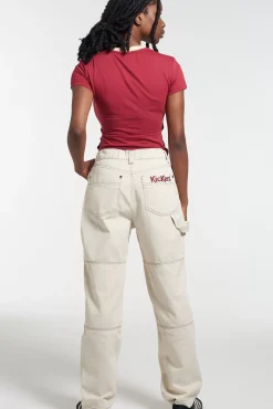 Trousers^The Ragged Priest Kickers Classics White Drill Trouser
