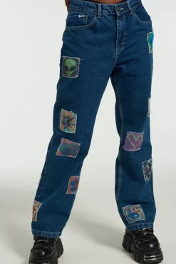 Jeans^The Ragged Priest Kook Patch Dad Jean
