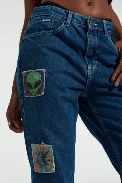 Jeans^The Ragged Priest Kook Patch Dad Jean
