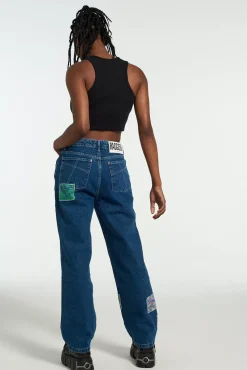 Jeans^The Ragged Priest Kook Patch Dad Jean