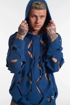 Knitwear, Sweatshirts & Hoodies^The Ragged Priest Landscape Knit Hoodie
