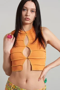 T-Shirts & Tops^The Ragged Priest Leeloo Rib Vest